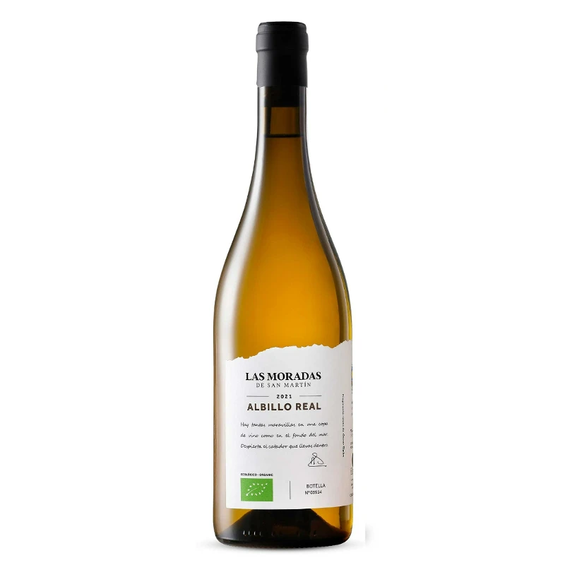 Vino Blanco Albillo Real Las Moradas